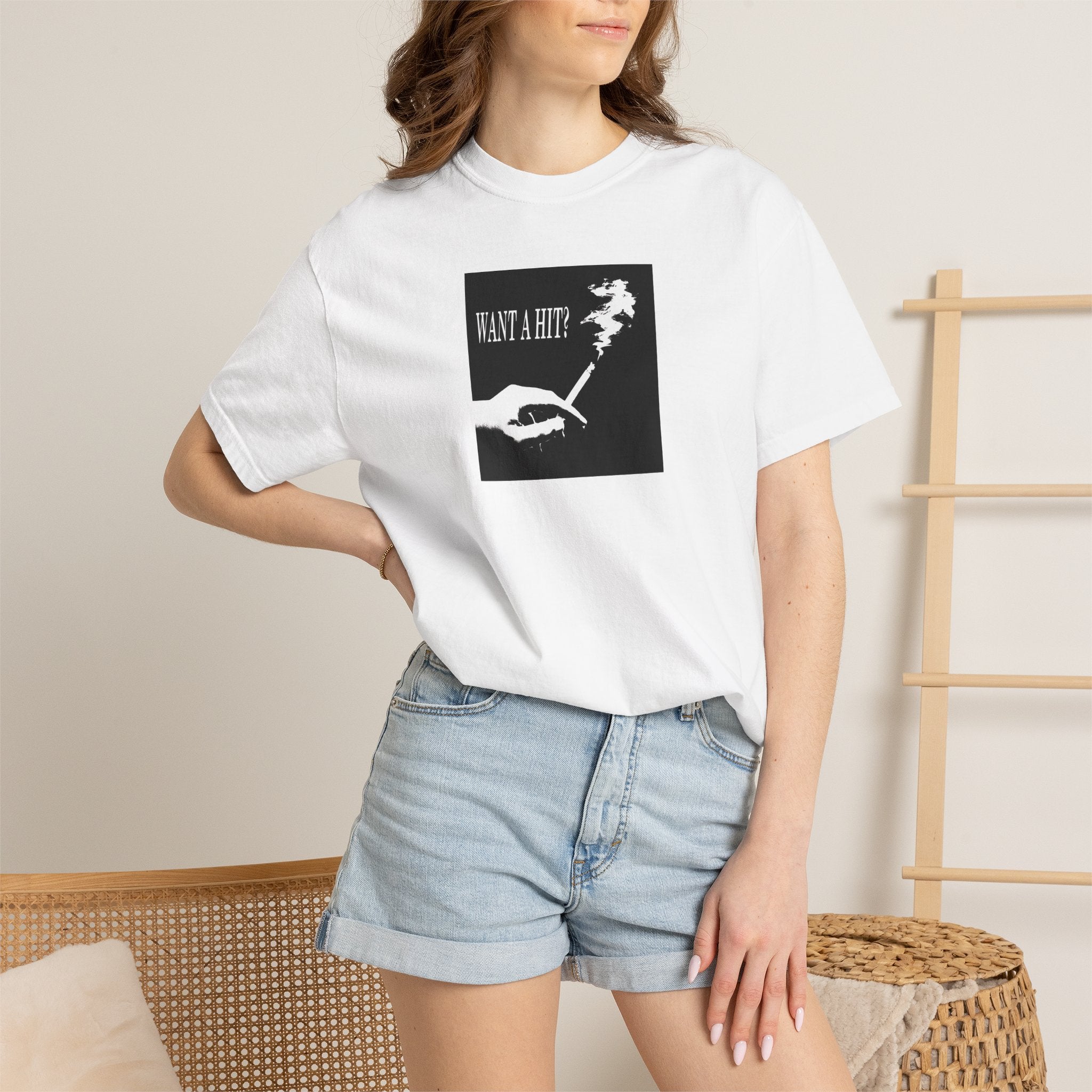 'Come On' T-Shirt B/W